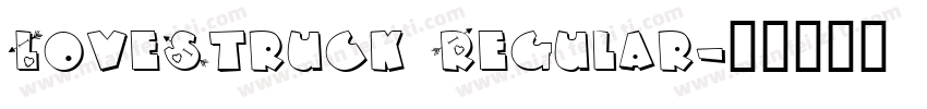 LoveStruck Regular字体转换